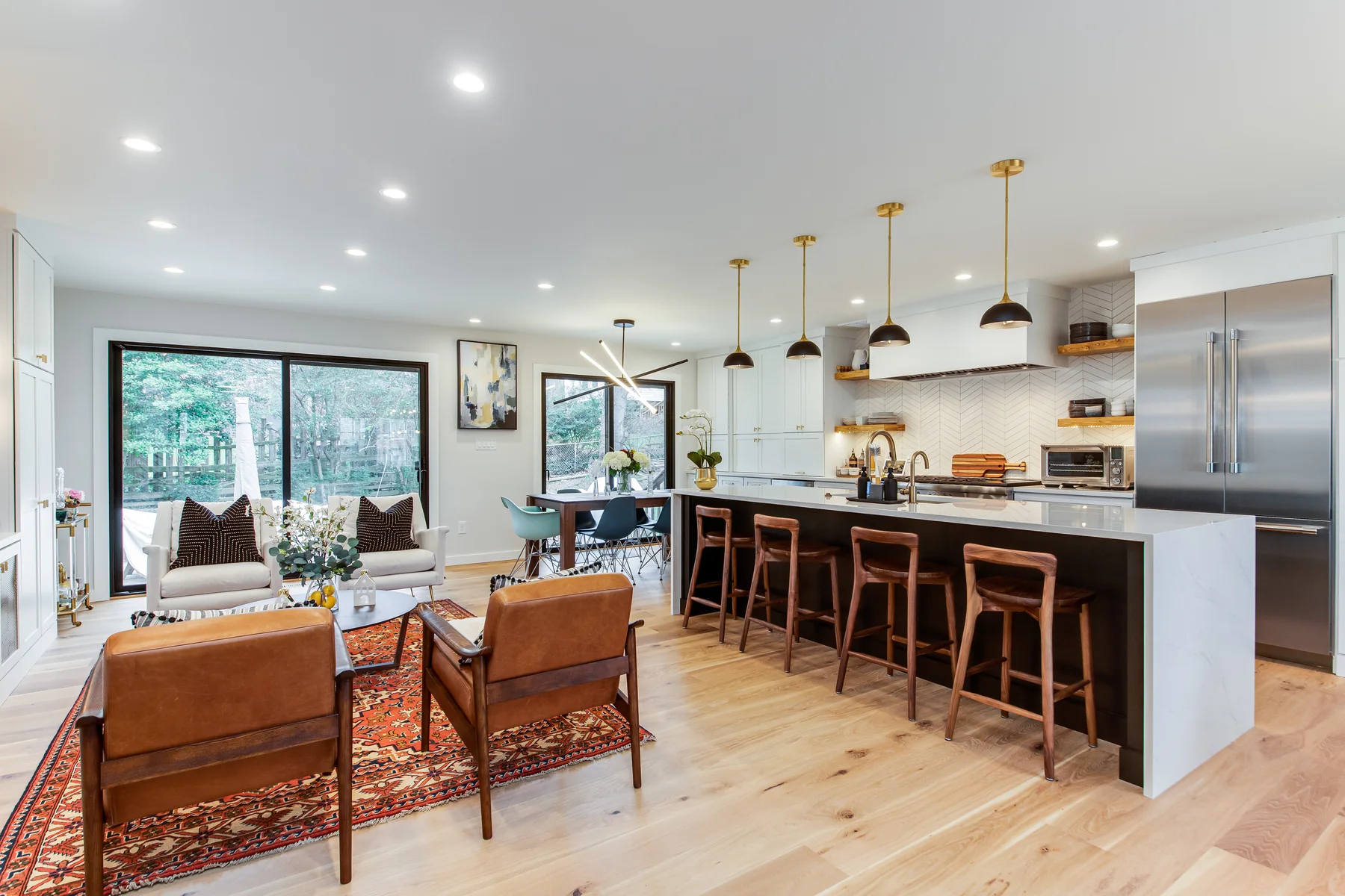 Annandale Main Level Renovation — whole-home remodels photography
